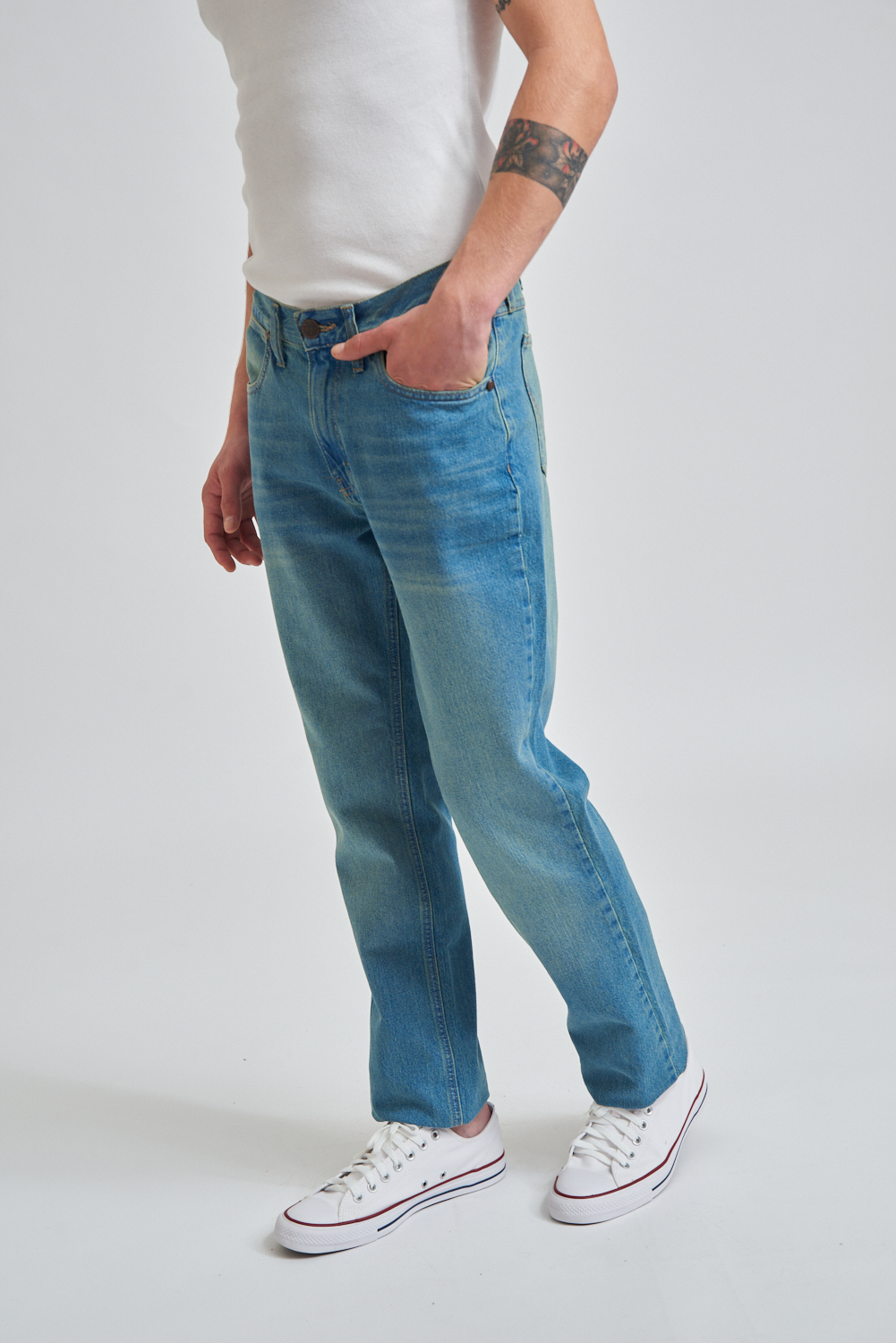 Jean Cody Matizado Light Blue